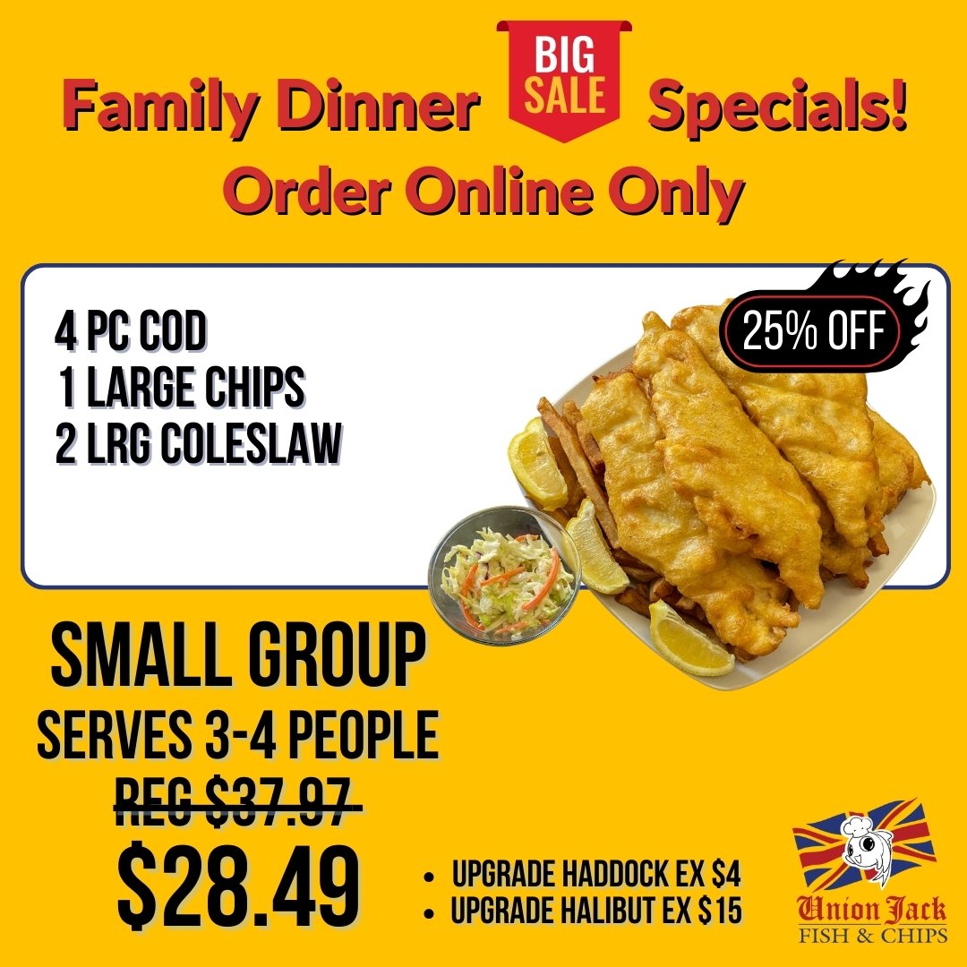 Small Group - Serves 3-4 people