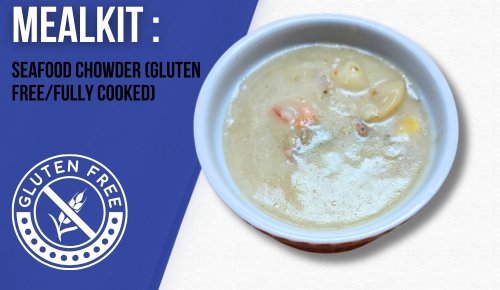Seafood Chowder<br> (Gluten Free/<br>Fully Cooked)<br> (Large size(16oz))