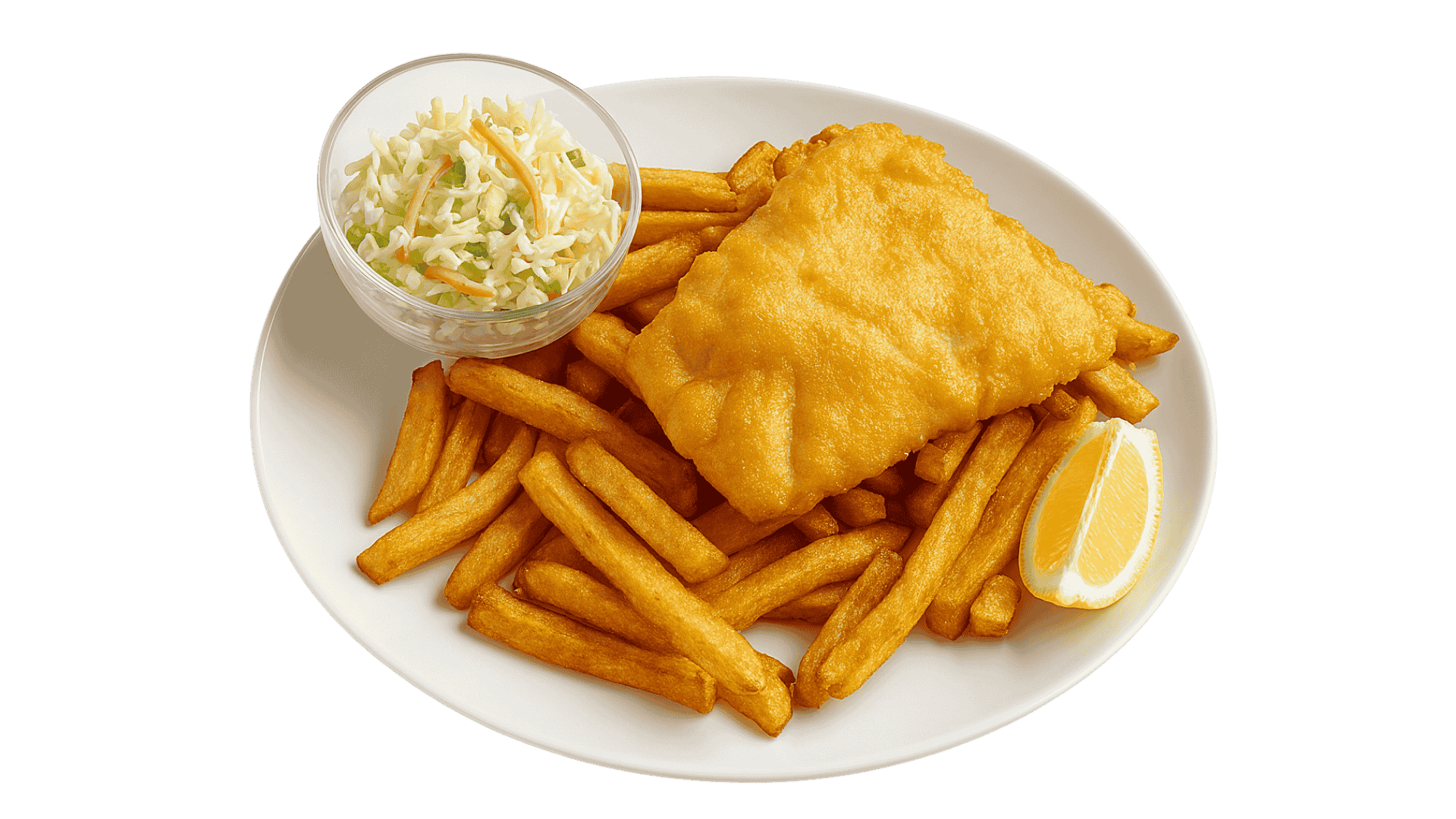 Halibut and Chips