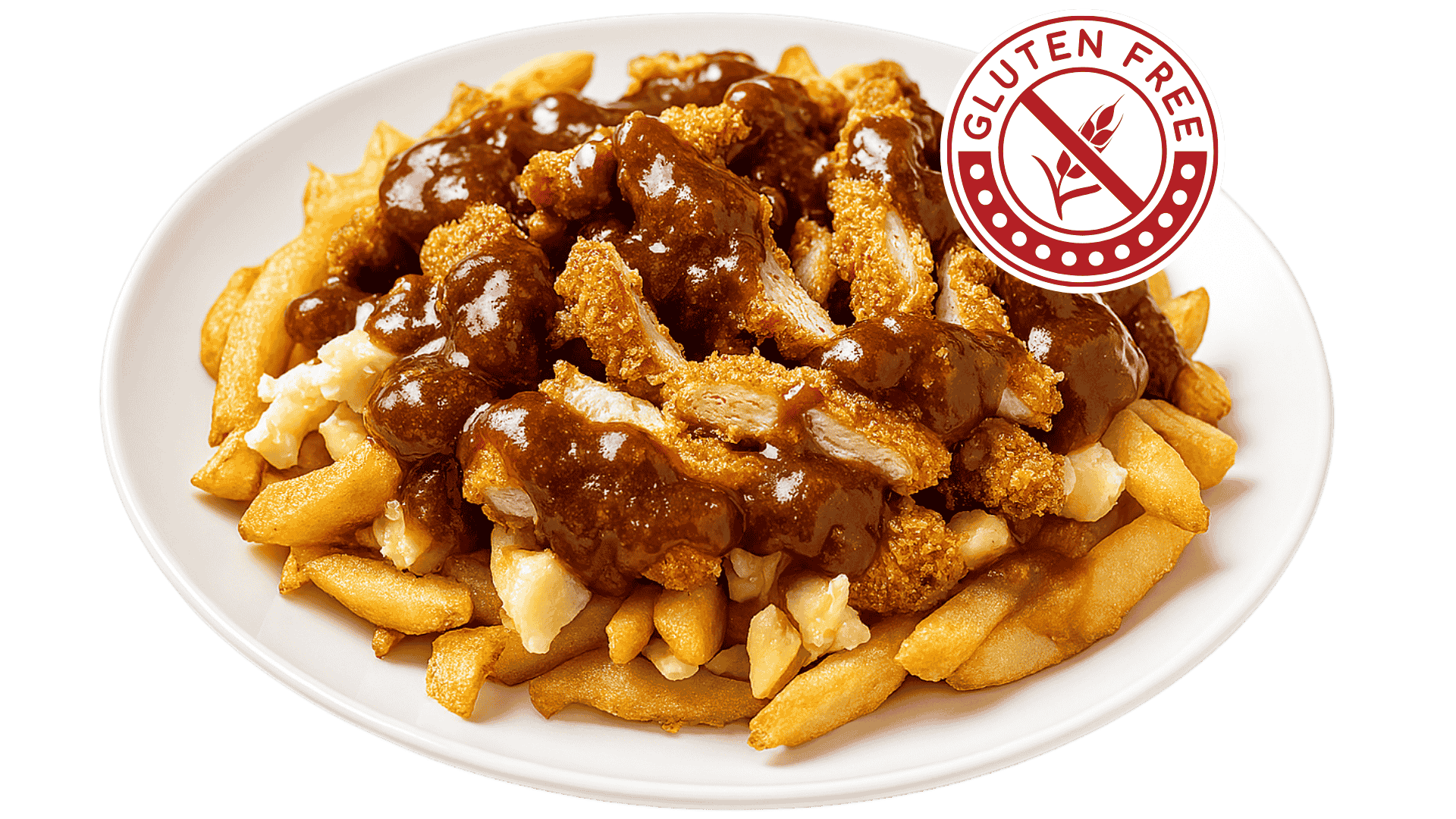 Gluten Free Chicken Poutine (35% off special offer) (ONLINE ORDERS ONLY)