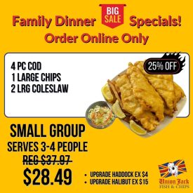 Small Group - Serves 3-4 people